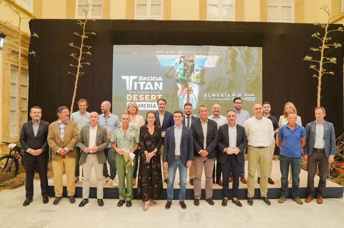 La tercera edición de la Skoda Titan Desert Almería fue presentada este miércoles en el Palacio Provincial de Almería. RPM SPORT