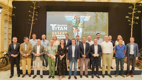 La tercera edición de la Skoda Titan Desert Almería fue presentada este miércoles en el Palacio Provincial de Almería. RPM SPORT