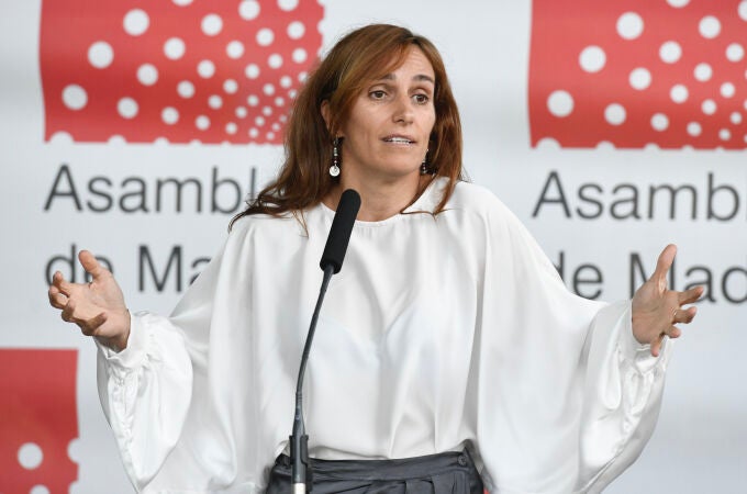 La portavoz de Más Madrid en la Asamblea de Madrid, Mónica García