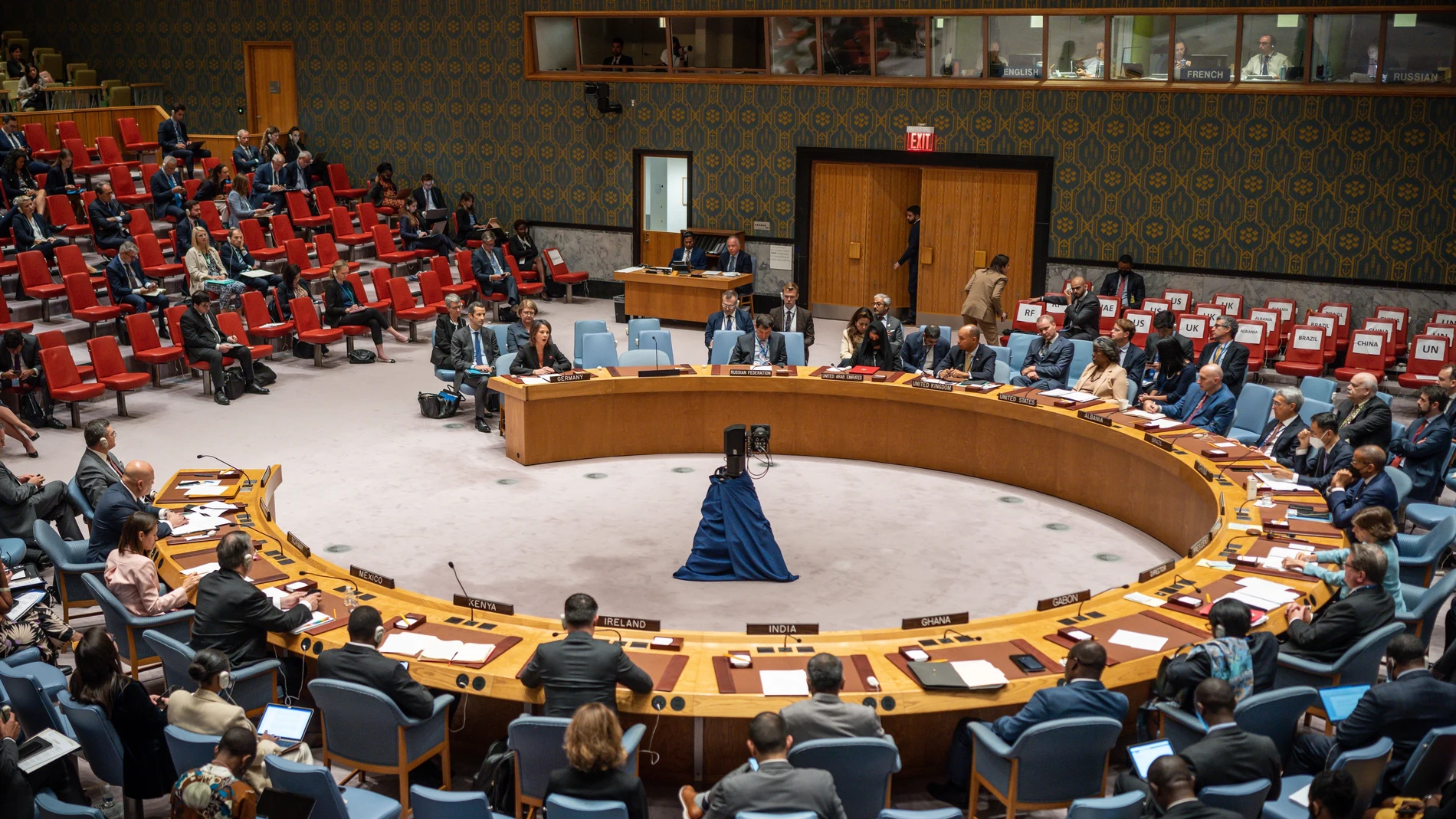 Reunión del Consejo de Seguridad de la ONU en Nueva York