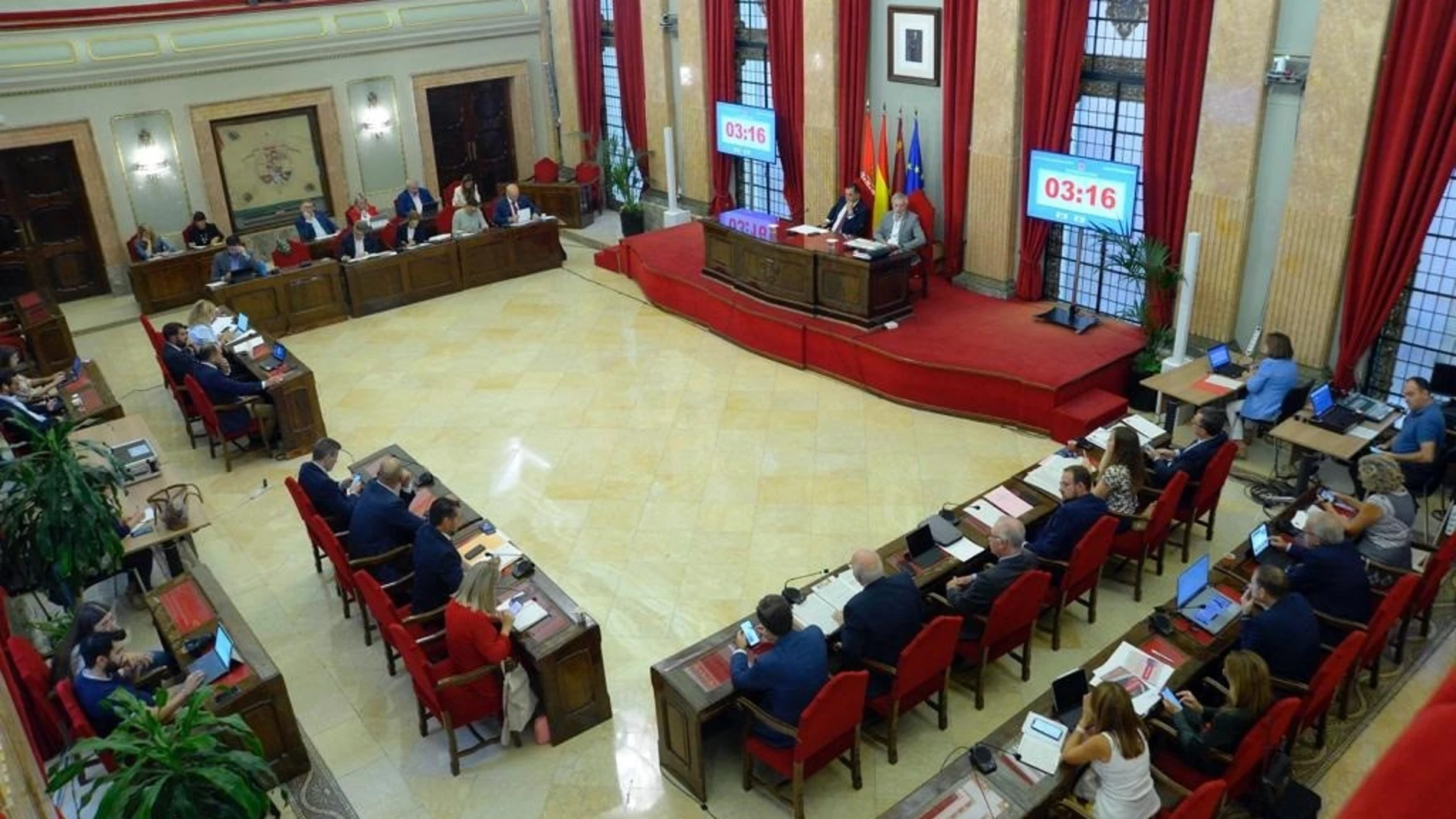 Imagen del Pleno municipal