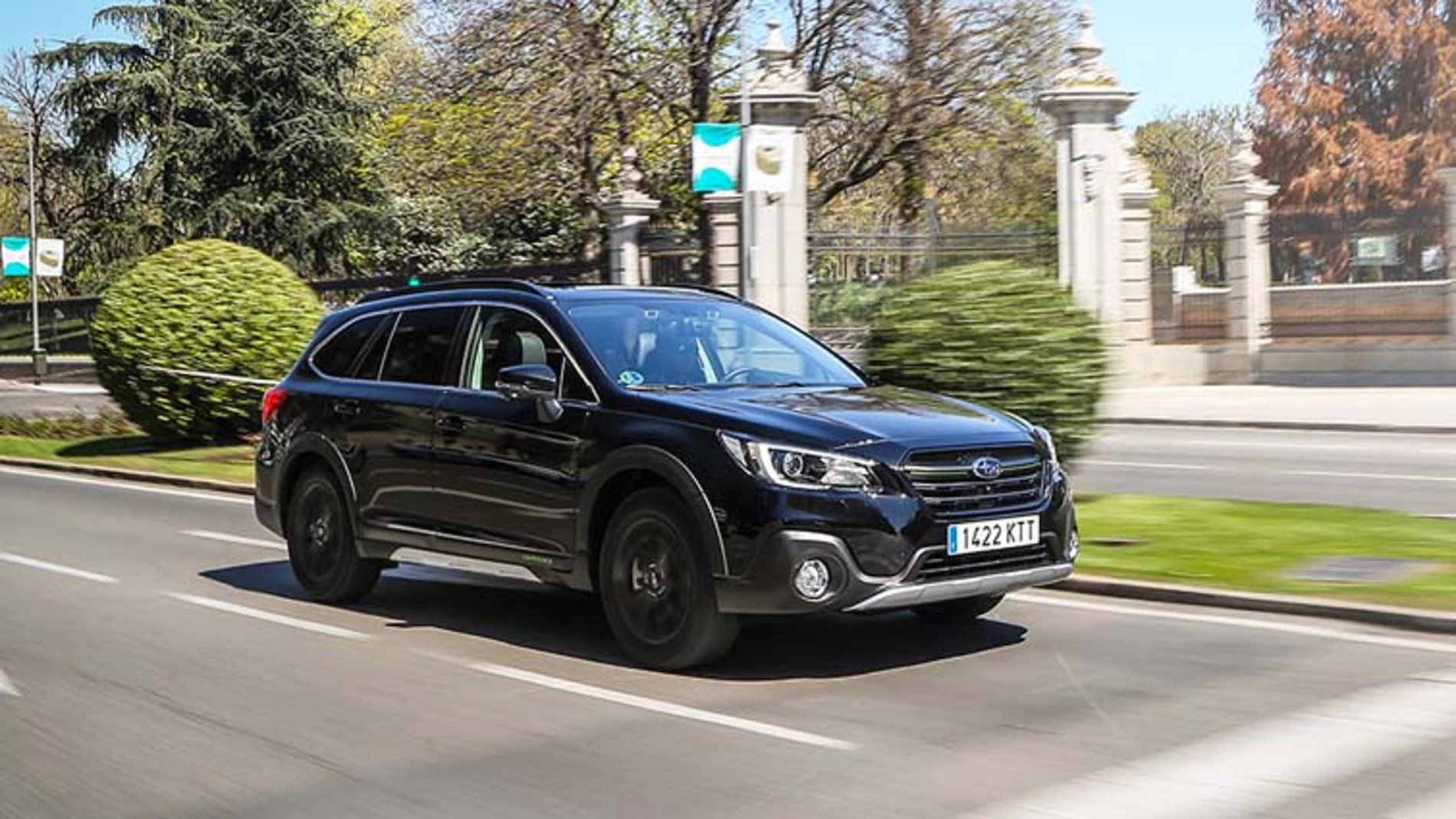 El Outback es un SUV de 4,81 metros que puede funcionar tanto con GLP como con gasolina.