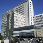 Imagen del exterior del edificio del Hospital La Paz