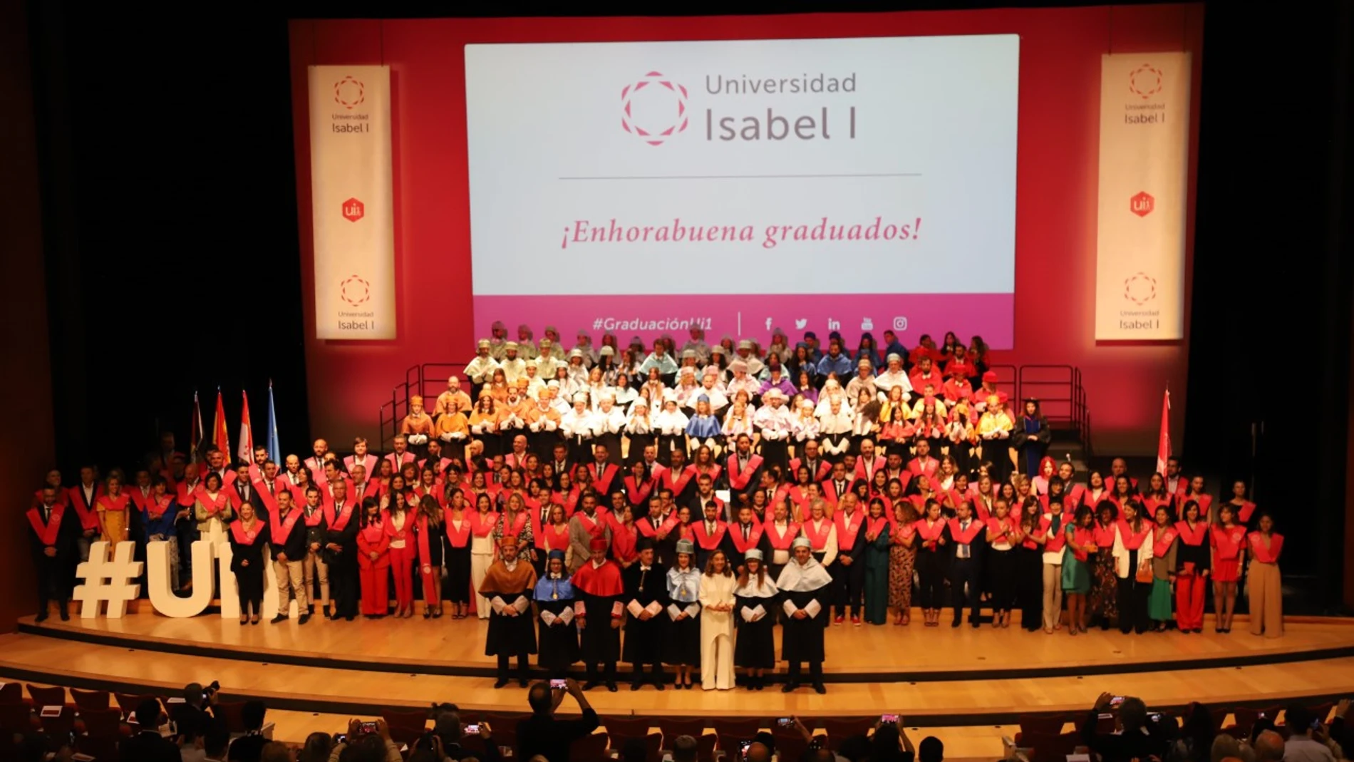 Graduación de la Universidad Isabel I