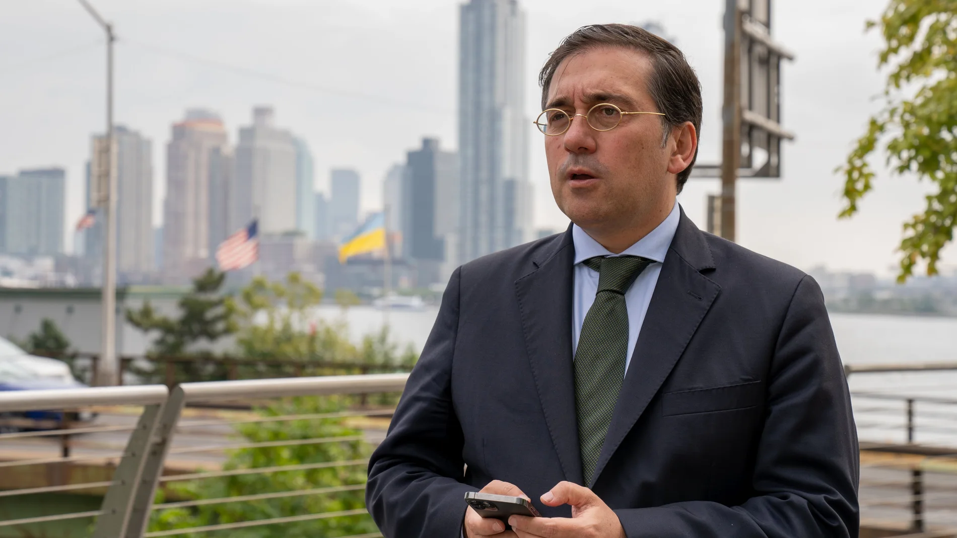El ministro de asuntos exteriores José Manuel Albares en Nueva York