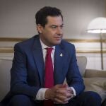 El presidente de la Junta de Andalucía, Juanma Moreno
