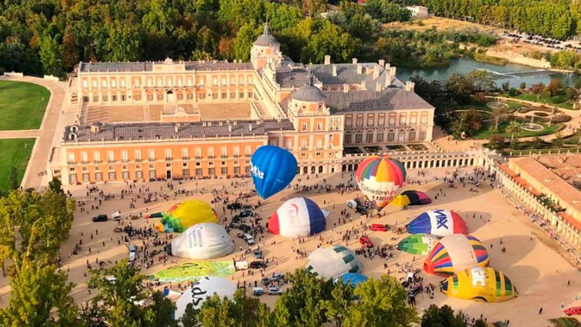 Aranjuez celebrará este fin de semana un festival de globos aerostáticos