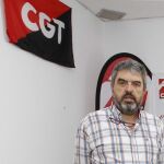 El secretario general de CGT-A, Miguel Montenegro, en una imagen de archivo