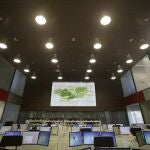 Vista de una sala del servicio de emergencias 112