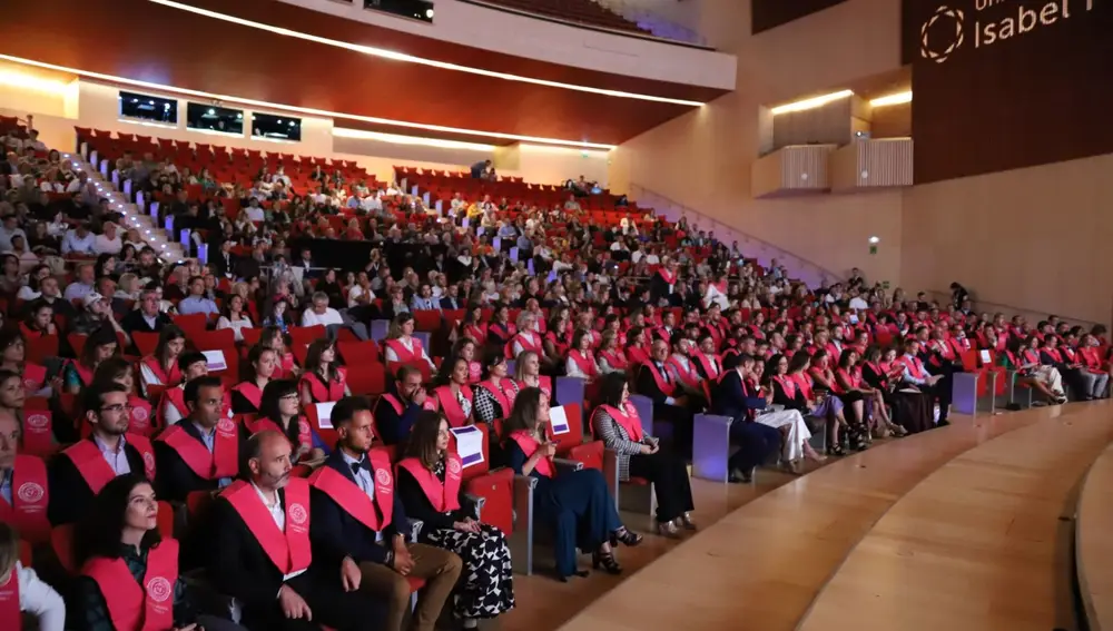 Graduación de la Universidad Isabel I