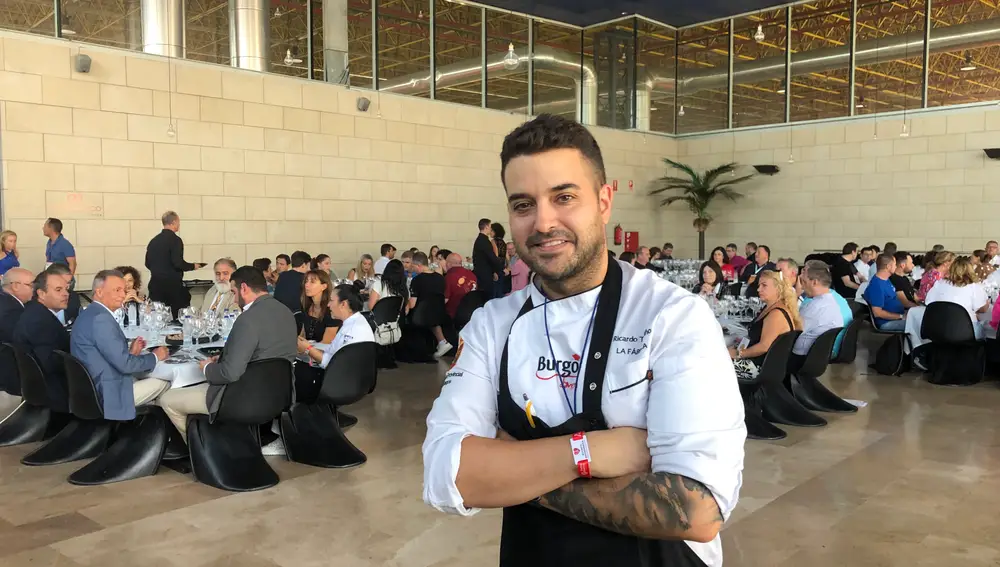 El cocinero burgalés Ricardo Temiño en Alicante Gastronómica