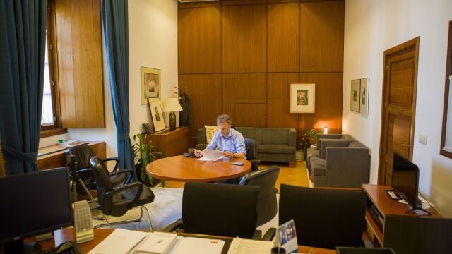 El portavoz del Grupo Parlamentario Socialista, José Fiscal