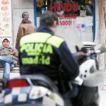 Actuación de la Policía Municipal de Madrid en Lavapiés