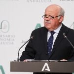 El consejero andaluz de Salud, Jesús Aguirre