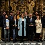 El presidente de la Diputación sevillana, Fernando Rodríguez Villalobos, entregó los galardones