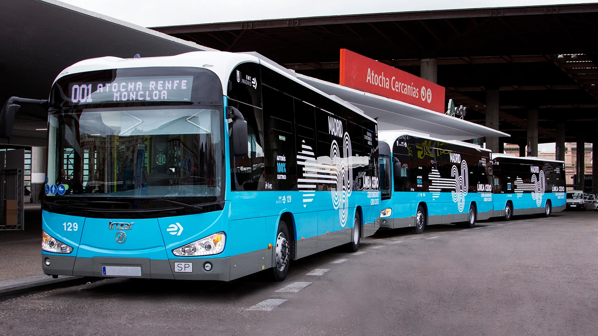 Autobuses eléctricos de la EMT de Madrid