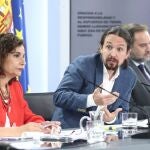 Rueda de prensa posterior al Consejo de Ministros