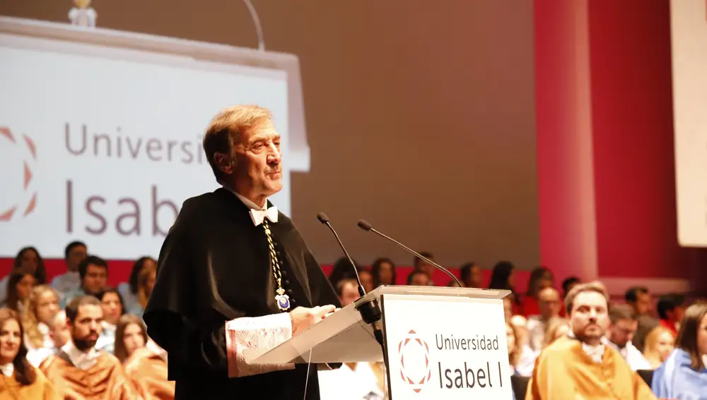 Alberto Gómez Barahona, Rector de la Universidad Isabel I