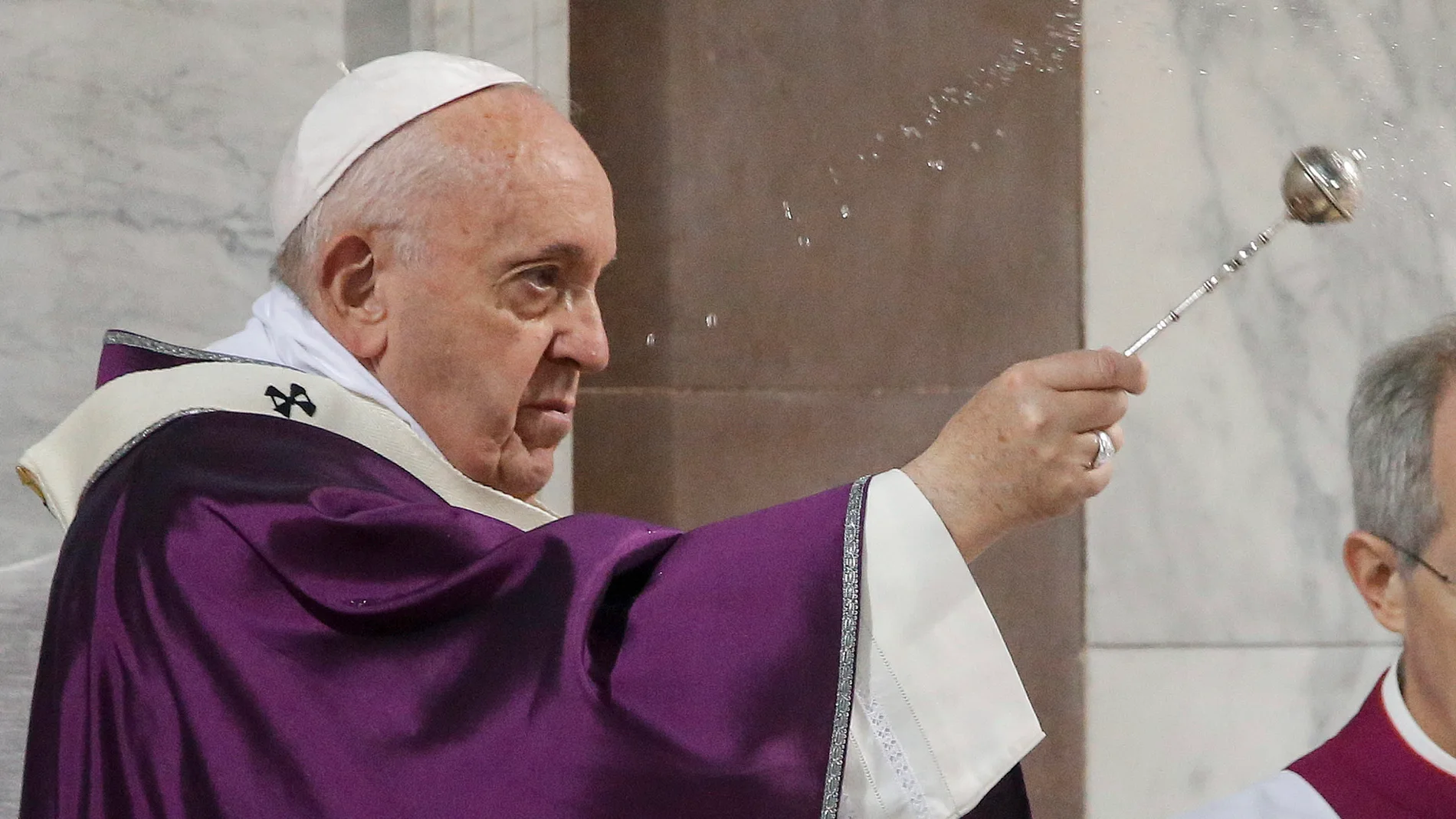 Pope Francis celebrates Ash Wednesday Mass
