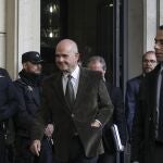 El ex presidente de la Junta de Andalucía, Manuel Chaves, a la salida del juicio de la pieza política del "caso ERE"