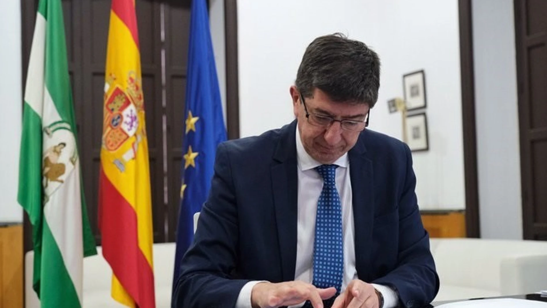 El vicepresidente de la Junta de Andalucía y consejero de Turismo, Juan MarínJUNTA DE ANDALUCÍA15/05/2020