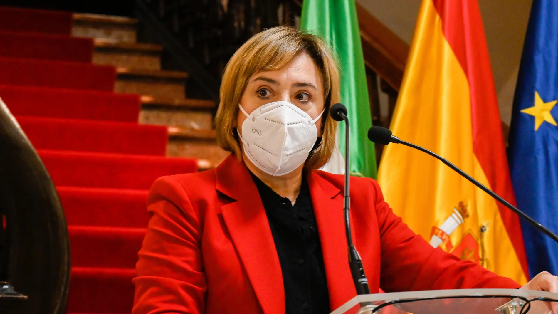 La delegada del Gobierno de España en Andalucía, Sandra García