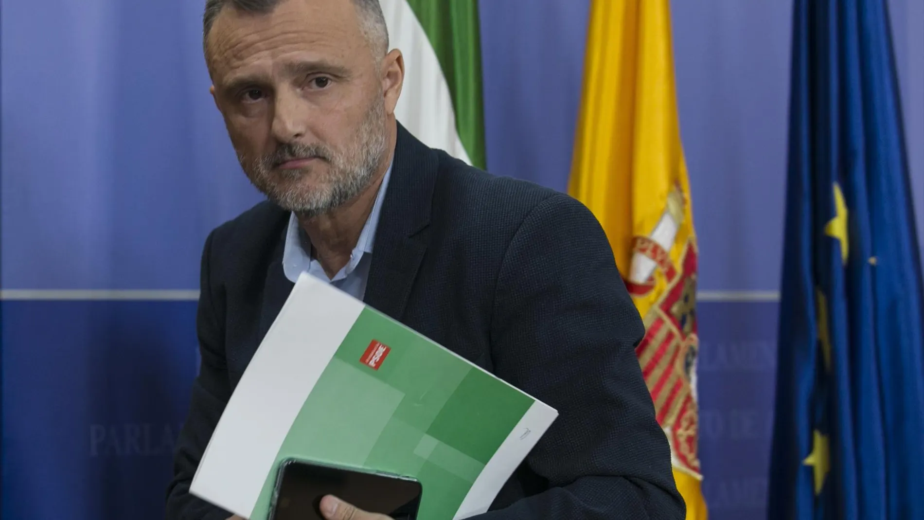 El portavoz parlamentario del PSOE-A, José Fiscal, en una imagen de archivo
