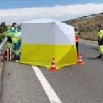 Accidente mortal de moto cerca de Brunete