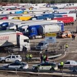 Camioneros embolsados en áreas de servicio de Jaén