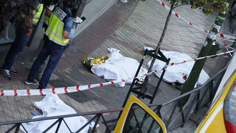 Cadáveres en Usera tras el asesinato