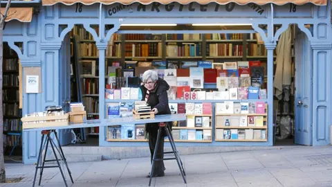 Libreros de la Cuesta de Moyano, en Madrid