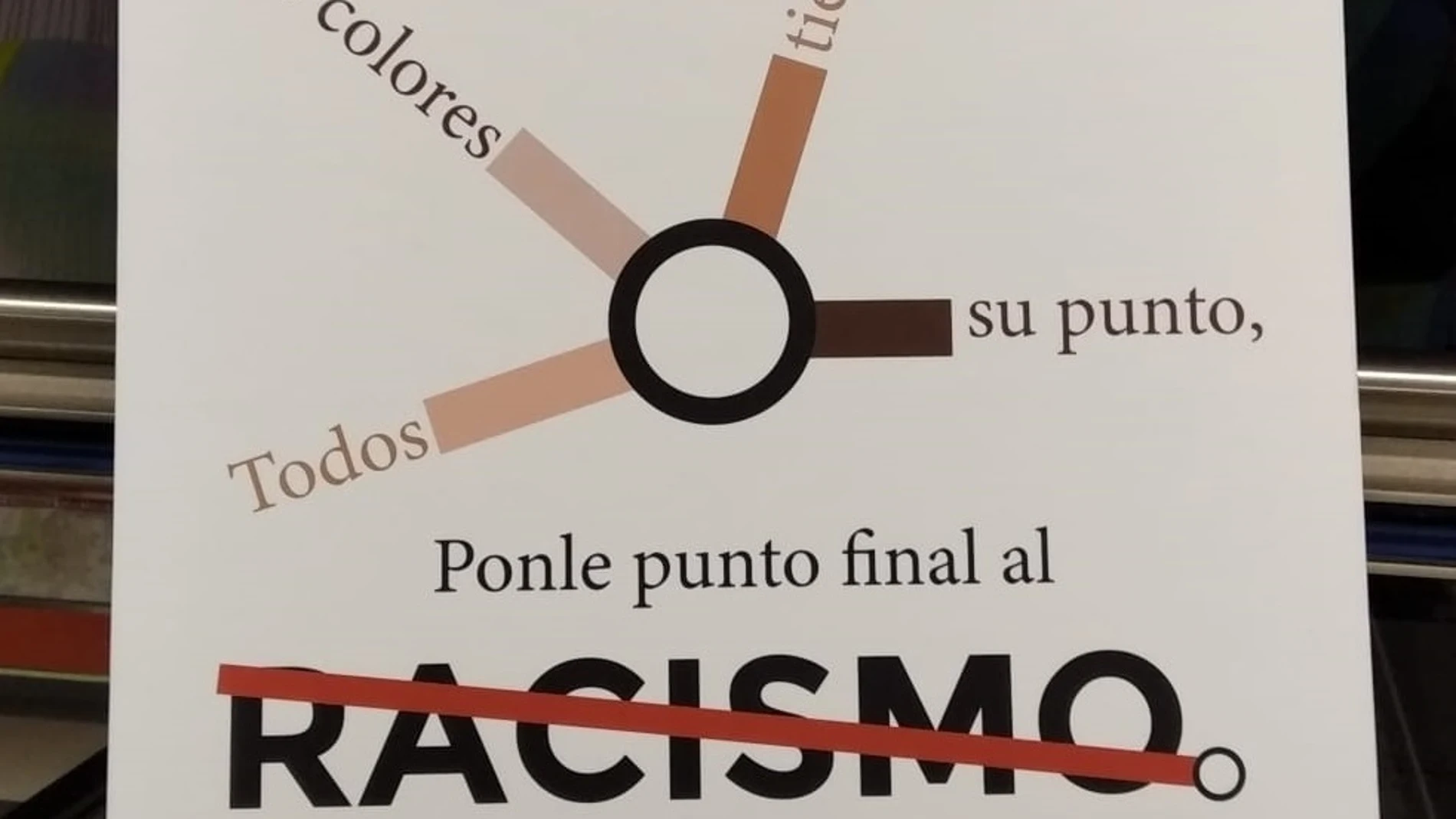 Campaña #muévete de Metro de Madrid contra el racismo