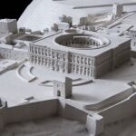 Maqueta de la Alhambra de Granada en el Conde Duque