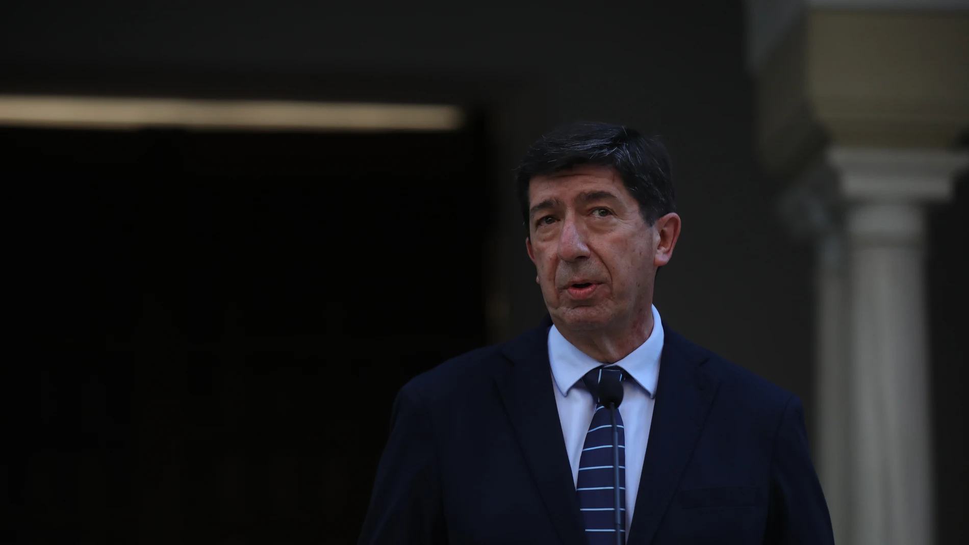 El vicepresidente de la Junta de Andalucía, Juan Marín