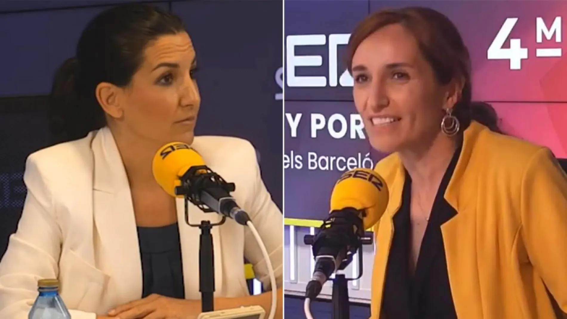 Momentos de tensión entre Rocío Monasterio y Mónica García en un programa de radio