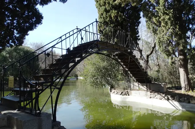 El primer puente de hierro de España está en Madrid