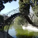 Puente de hierro de El Capricho, en Madrid