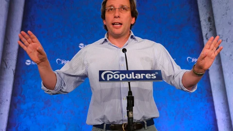 El portavoz del PP y alcalde de Madrid, José Luis Martínez-Almeida ha ofrecido una rueda de prensa en San Sebastián tras anunciar el presidente del Gobierno, Pedro Sánchez los cambios en el Gobierno