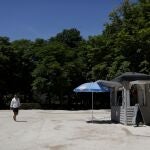 Calor en el parque de El Retiro