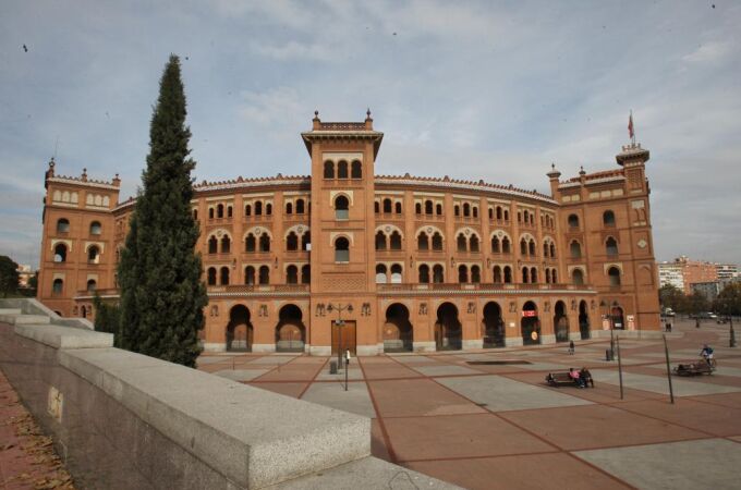 Imagen exterior de la plaza de toros de Las Ventas