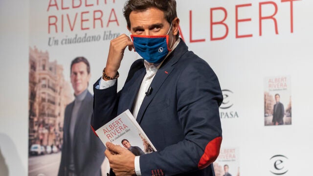 Albert Rivera durante la presentación de su libro