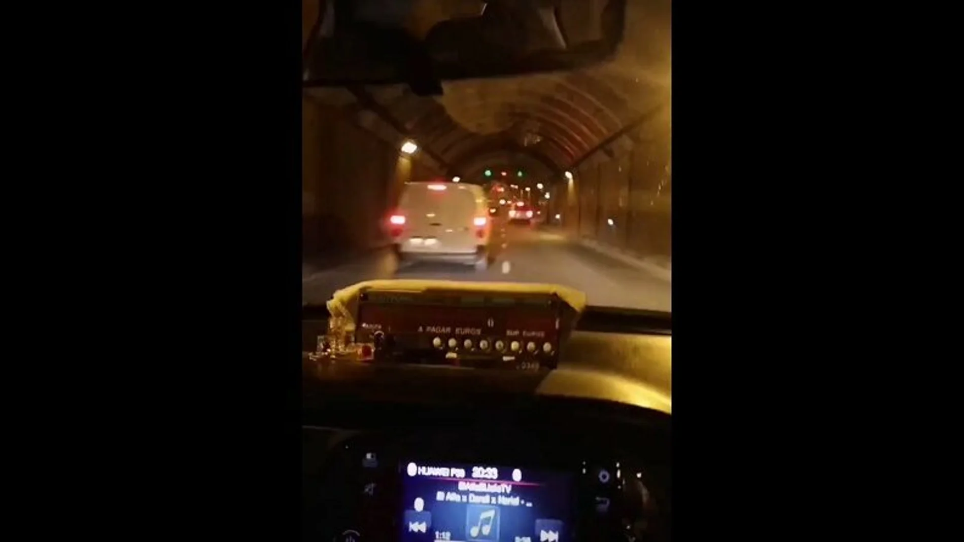 Detenido el conductor de un taxi por conducir con maniobras temerarias en la M-30