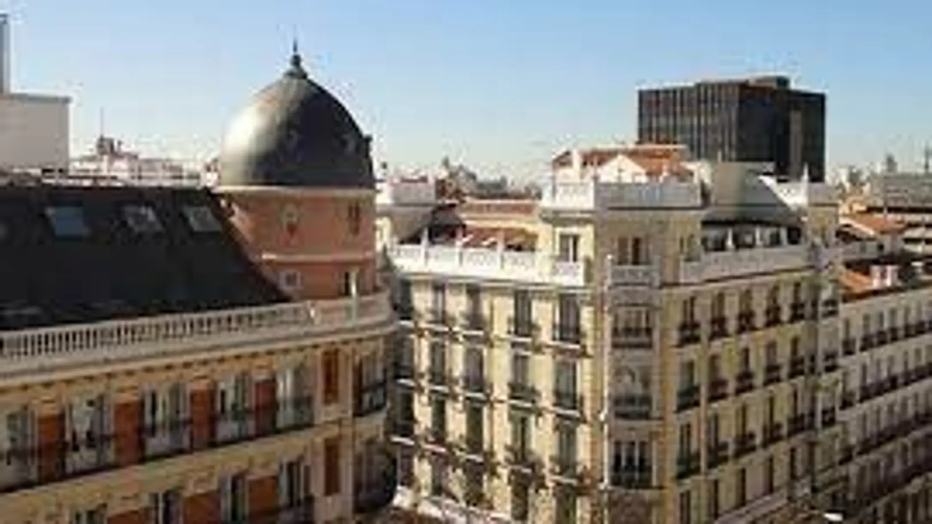 Zona residencial en el centro de Madrid