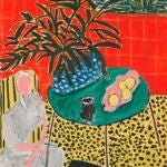 El Museo Lázaro Galdiano exhibe la obra 'Interior con helecho negro' de Matisse