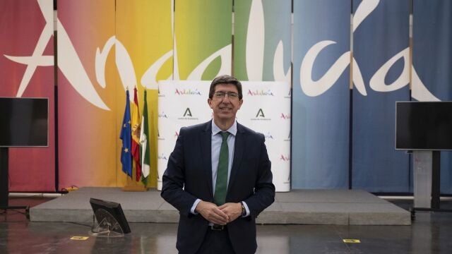 Juan Marín (Cs) está al frente de la Consejería de Turismo, Regeneración, Justicia y Administración Local