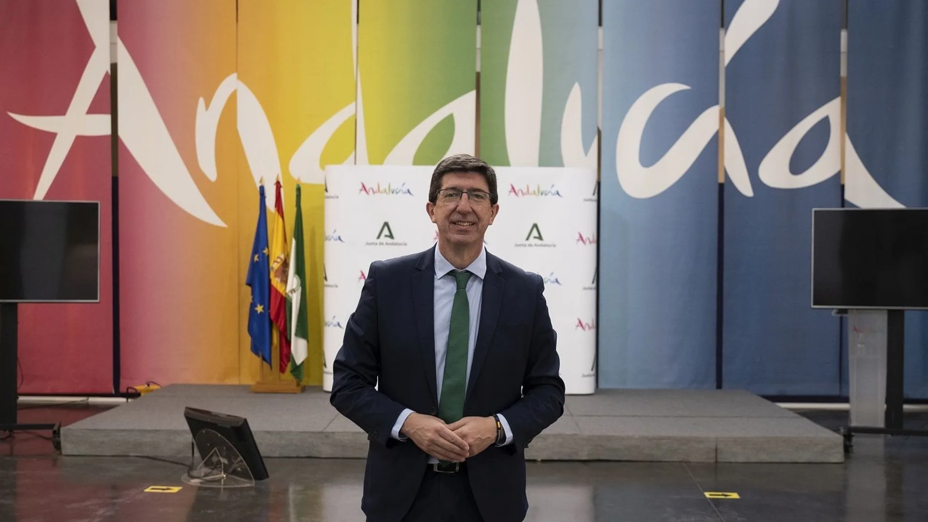 Juan Marín (Cs) está al frente de la Consejería de Turismo, Regeneración, Justicia y Administración Local