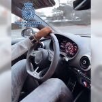 Detienen a un joven que publicó un vídeo en redes sociales conduciendo por encima del límite de velocidad en Madrid