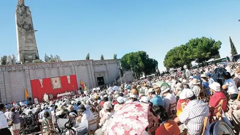Misa en el Cerro de los Ángeles, Getafe