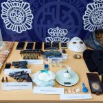 Efectos incautados por la Policía Nacional en la operación