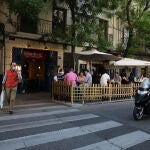 Imagen de una terraza en Madrid